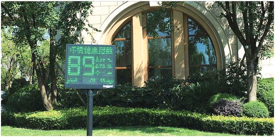 國內城市網格化空氣質量環境監測傳感器應用