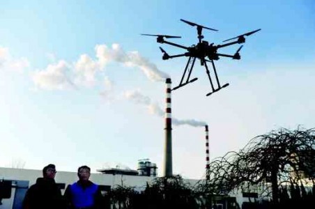 環保無人機+傳感器在大氣環境監測應用的優勢