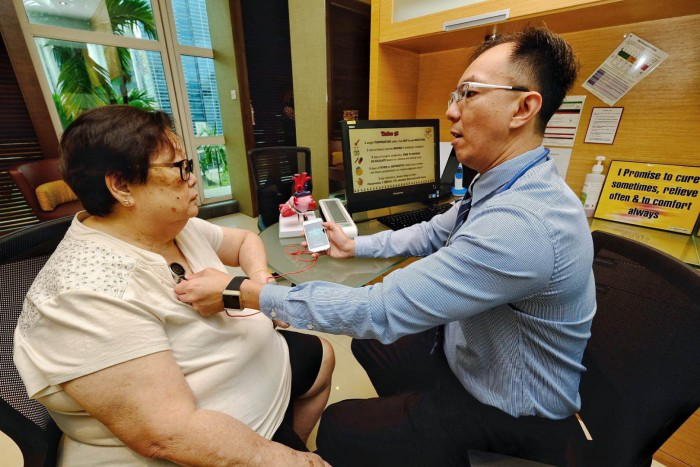 接觸式聽診器式傳聲器CM-01B用于診斷充血性心衰