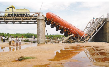 稱重傳感器用于避免公路橋梁發生車輛超重坍塌事故