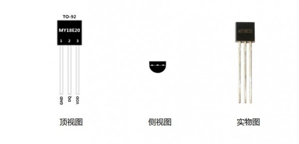 可替換DS18B20的國產單總線數字溫度傳感芯片MY18E20，溫度轉換時間15/100/500ms可選