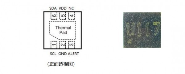 數字溫度傳感芯片M117B ±0.5℃精度、16bitADC、超低功耗、I2C 接口