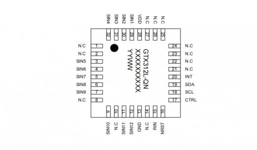 更多豐富內容的寄存器，GTX312L PIN TO PIN替換TSM12