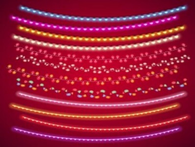 全彩色LED燈帶中應用到的LED炫彩燈