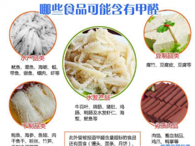 水發食品中甲醛過量危害_甲醛傳感器檢測食品安全