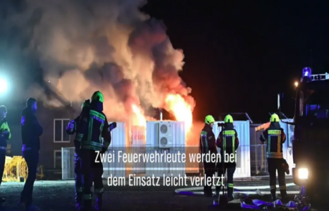 德國儲能項目鋰電池儲能集裝箱突發火災：安全挑戰再引關注