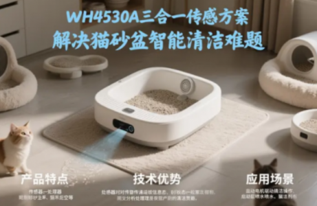 光感技術(shù)實(shí)現(xiàn)對貓咪行為的精準(zhǔn)感知與自動(dòng)化操作清潔的智能貓砂盆