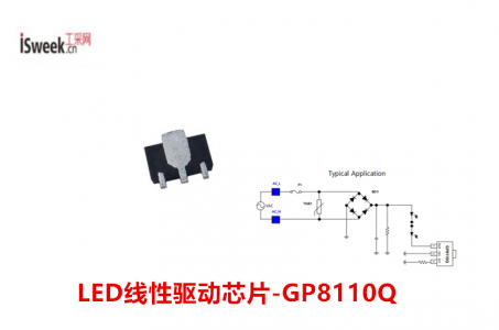 不受輸出電壓波動及環境溫度變化影響的直通交流線LED驅動器-GP8110Q